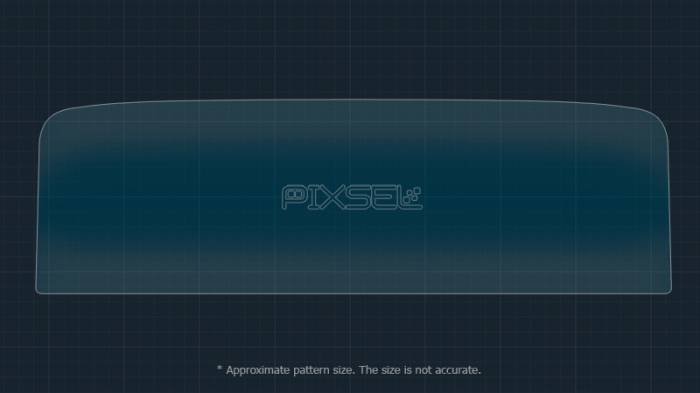 Sticlă hibridă de protecție Pixsel panoul de bord CITROEN C5 AIRCROSS - 10.7" 2026 [3]