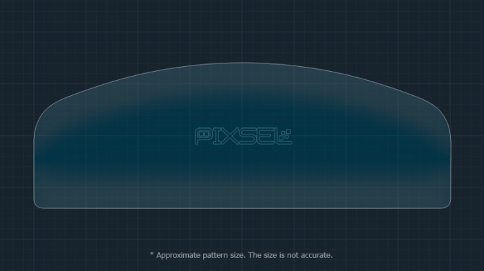 Sticlă hibridă de protecție Pixsel panoul de bord FORD KUGA - 12.2“ 2024 [3]