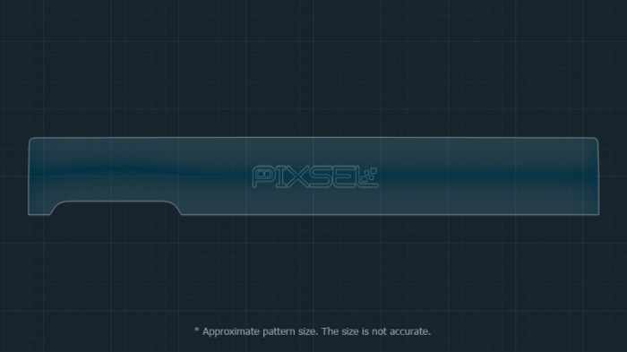 Sticlă hibridă de protecție Pixsel panoul de bord HONDA E - 37.2“ 2020 [3]