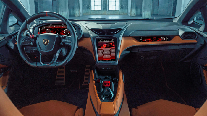 Sticlă hibridă de protecție Pixsel panoul de bord LAMBORGHINI TEMERARIO - 11.8" 2025 [2]