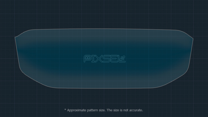 Sticlă hibridă de protecție Pixsel panoul de bord LAND ROVER RANGE ROVER SPORT - 14.2“ 2022 [3]