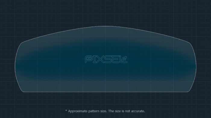 Sticlă hibridă de protecție Pixsel panoul de bord MAZDA CX-60 - 12.1“ 2022 [3]