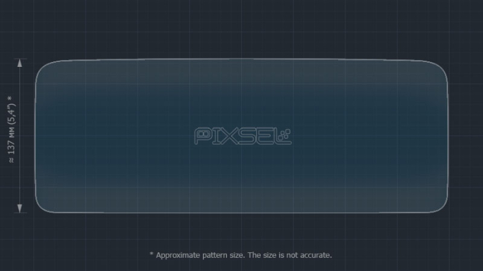 Sticlă hibridă de protecție Pixsel panoul de bord MERCEDES BENZ S-CLASS - 15.4“ 2020 [3]
