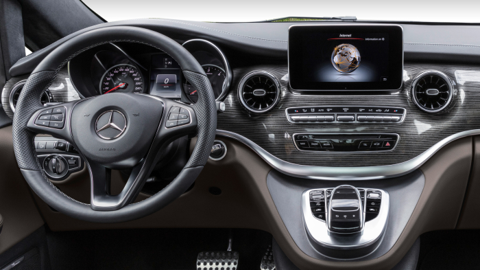 Sticlă hibridă de protecție Pixsel panoul de bord MERCEDES BENZ V-CLASS - 5.5“ 2014 - 2023 [2]