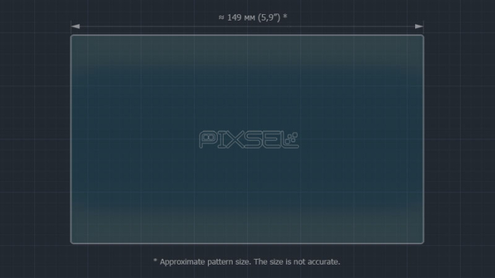 Sticlă hibridă de protecție Pixsel panoul de bord OPEL MOKKA - 6.8“ 2020 - 2024 [3]