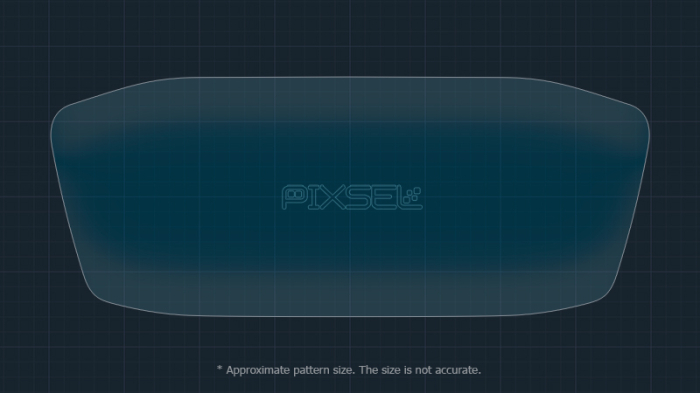 Sticlă hibridă de protecție Pixsel panoul de bord PEUGEOT 2008 - 11.5“ 2019 - 2023 [3]