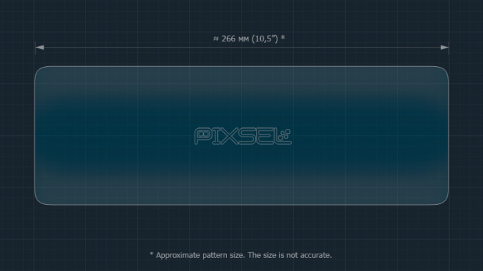 Sticlă hibridă de protecție Pixsel panoul de bord POLESTAR 4 - 11“ 2023 [3]