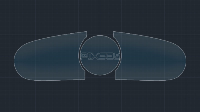 Sticlă hibridă de protecție Pixsel panoul de bord PORSCHE 911 - 18.1“ 2019 - 2024 [3]