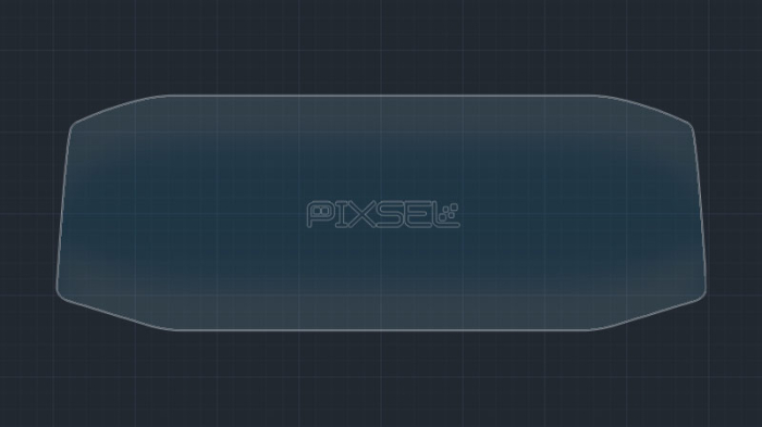 Sticlă hibridă de protecție Pixsel panoul de bord SEAT ATECA - 9.9“ 2020 [3]