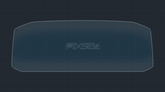 Sticlă hibridă de protecție Pixsel panoul de bord VOLKSWAGEN JETTA - 9.9“ 2018 - 2024 [3]