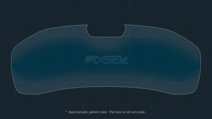 Sticlă hibridă de protecție Pixsel panoul de instrumente cu cameră BMW 4 / M4 - 14“ 2020 - 2023 (G22, G23, G26, G82, G83) [3]