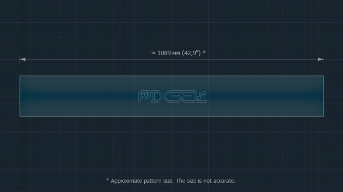 Sticlă hibridă de protecție Pixsel pentru ecran lat AUDI E5 - 43.3“ 2025 [3]