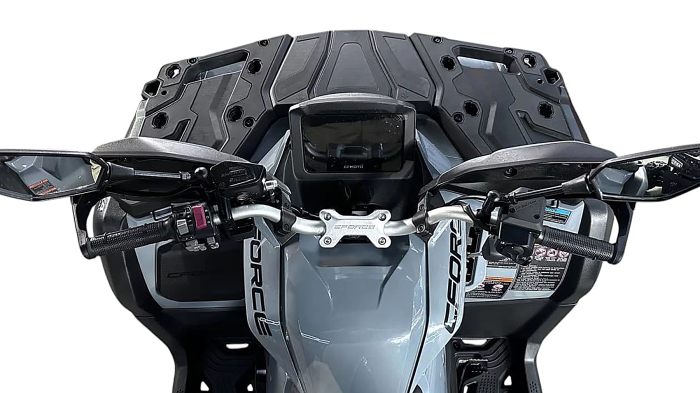 Sticlă hibridă de protecție Pixsel pentru vitezometrul ATV-ului CFMOTO CFORCE 1000 MV 9“ [2]