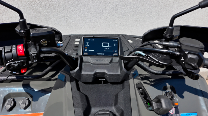 Sticlă hibridă de protecție Pixsel pentru vitezometrul ATV-ului CFMOTO GOES TERROX 550 L 2026 - 5.9" [2]
