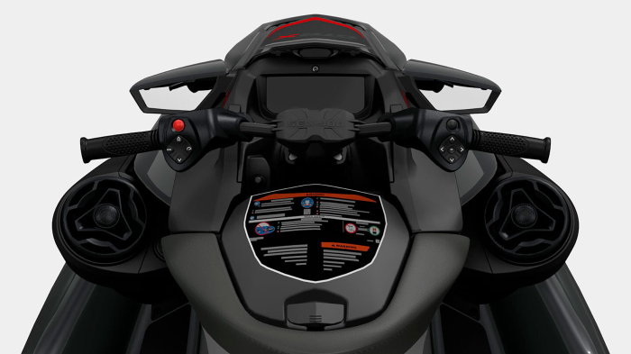 Sticlă hibridă de protecție Pixsel pentru vitezometrul skijetului BRP SEA-DOO GTR X 300 2026 + 7.8" [2]