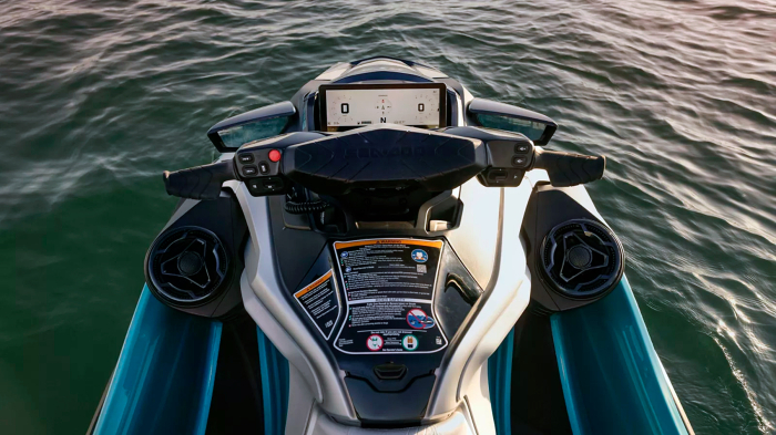 Sticlă hibridă de protecție Pixsel pentru vitezometrul skijetului BRP SEA-DOO RXT-X 325 2024 + 10.25" [2]