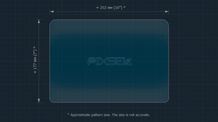 Sticlă hibridă de protecție Pixsel tableta din spate INFINITI QX80 - 12.2“ 2024 [3]
