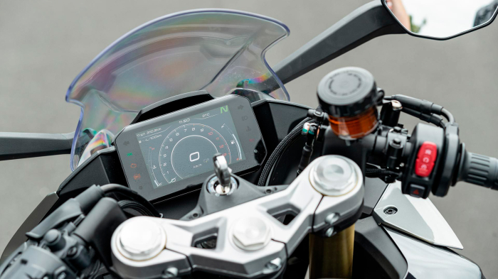 Sticlă hibridă de protecție Pixsel vitezometrul motocicletei CFMOTO 450NK 6.8“ [2]