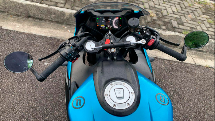 Sticlă hibridă de protecție Pixsel vitezometrul motocicletei CFMOTO 500SR VOOM 2024 + 6.8" [2]