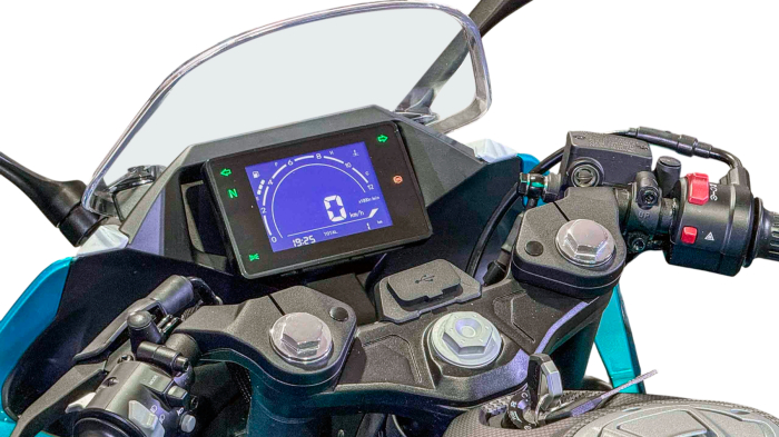 Sticlă hibridă de protecție Pixsel vitezometrul motocicletei CFMOTO CF LIFE 250SR 2022 + 6.9" [2]