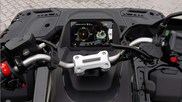 Sticlă hibridă de protecție Pixsel vitezometrul motocicletei CFMOTO GOES TERROX 1000 2025 - 8" [2]
