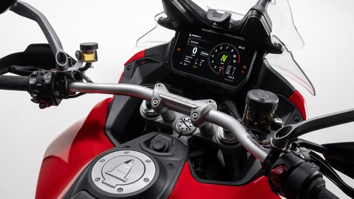 Sticlă hibridă de protecție Pixsel vitezometrul motocicletei DUCATI MULTISTRADA V4 2025 + 8.6“ [2]