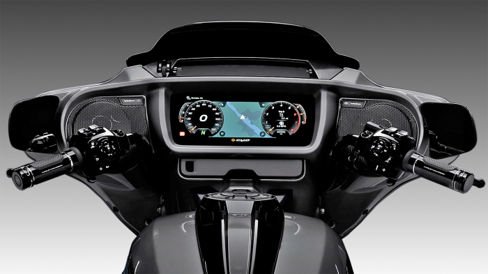 Sticlă hibridă de protecție Pixsel vitezometrul motocicletei HARLEY-DAVIDSON 2023 CVO STREET GLIDE 13.4“ [2]