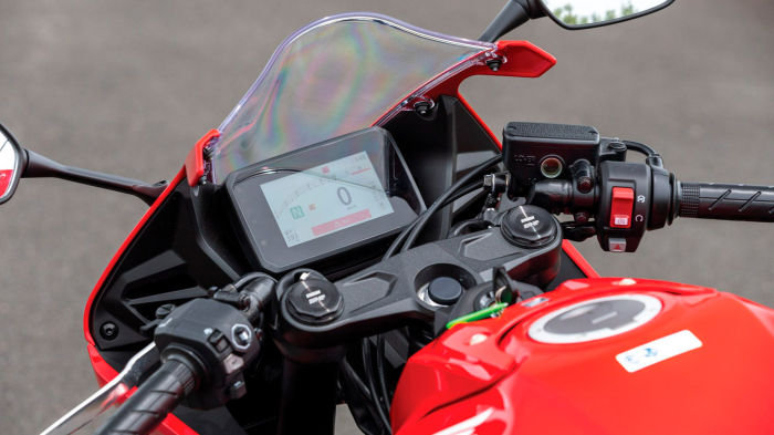 Sticlă hibridă de protecție Pixsel vitezometrul motocicletei HONDA CB / CBR650R 2024 - 7.1“ [2]