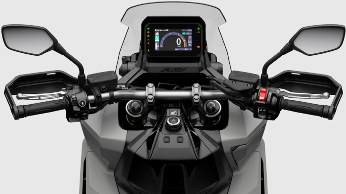 Sticlă hibridă de protecție Pixsel vitezometrul motocicletei HONDA X-ADV 2025 - 7.1“ [2]