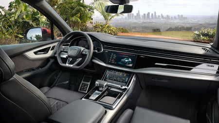 2019 - 2024 - Sticlă hibridă de protecție Pixsel controlul climatizării AUDI Q7 / SQ7 / RSQ7 - 10.2“ 2019 - 2024
