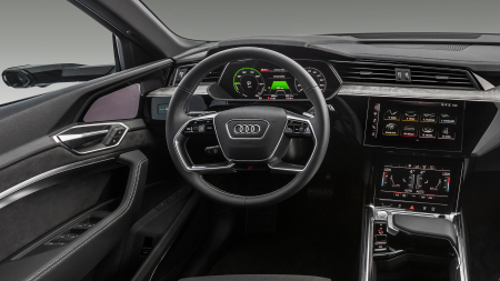 Q8 E-Tron - Sticlă hibridă de protecție Pixsel controlul climatizării AUDI Q8 E-Tron - 10.2“ 2022 - 2025