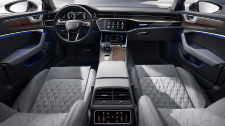 A6 / S6 / RS6 - Sticlă hibridă de protecție Pixsel controlul climatizării din spate AUDI A6 / S6 / RS6 - 6.6“ 2019 - 2025