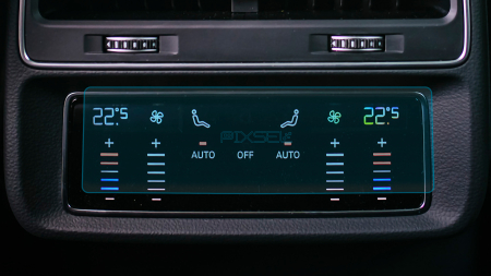 2019 - 2024 - Sticlă hibridă de protecție Pixsel controlul climatizării din spate AUDI Q7 / SQ7 / RSQ7 - 6.6“ 2019 - 2024