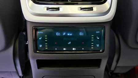 HONGQI - Sticlă hibridă de protecție Pixsel controlul climatizării din spate HONGQI E-HS9 - 6.6“ 2020