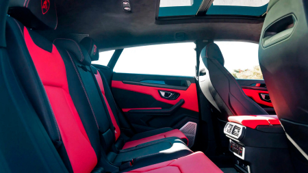 LAMBORGHINI - Sticlă hibridă de protecție Pixsel controlul climatizării din spate LAMBORGHINI URUS - 6.6“ 2024