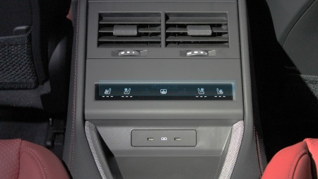 PANAMERA - Sticlă hibridă de protecție Pixsel controlul climatizării din spate PORSCHE PANAMERA - 4.7“ 2024