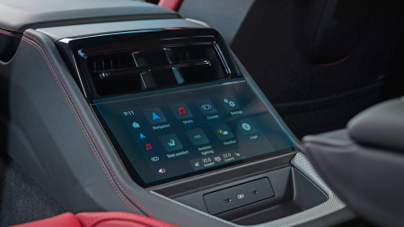 PANAMERA - Sticlă hibridă de protecție Pixsel controlul climatizării din spate PORSCHE PANAMERA - 9“ 2024