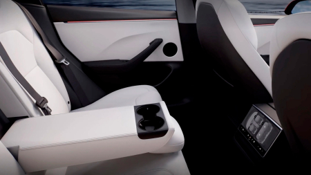 TESLA - Sticlă hibridă de protecție Pixsel controlul climatizării din spate TESLA MODEL 3 - 8.7“ 2023