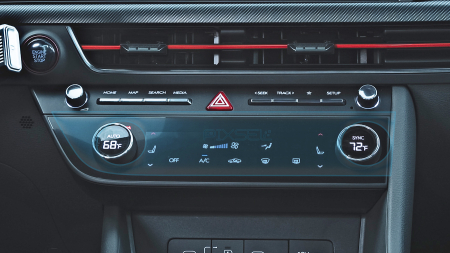 HYUNDAI - Sticlă hibridă de protecție Pixsel controlul climatizării HYUNDAI SONATA - 12.3“ 2023