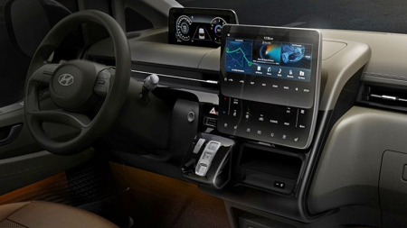 2021 - - Sticlă hibridă de protecție Pixsel controlul climatizării HYUNDAI STARIA - 4.9“ 2021