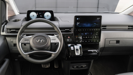 2021 - - Sticlă hibridă de protecție Pixsel controlul climatizării HYUNDAI STARIA - 5.7“ 2021
