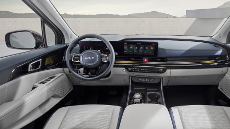 KIA - Sticlă hibridă de protecție Pixsel controlul climatizării KIA CARNIVAL - 14.5“ 2023