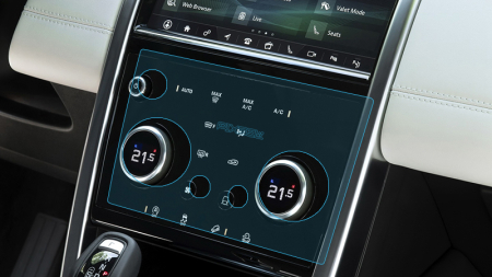 DISCOVERY SPORT - Sticlă hibridă de protecție Pixsel controlul climatizării LAND ROVER DISCOVERY SPORT - 10.4“ 2022