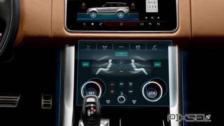 RANGE ROVER SPORT - Sticlă hibridă de protecție Pixsel controlul climatizării LAND ROVER RANGE ROVER SPORT - 11.6“ 2018 - 2021