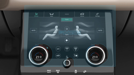LAND ROVER - Sticlă hibridă de protecție Pixsel controlul climatizării LAND ROVER RANGE ROVER VELAR - 11.9“ 2017 - 2019