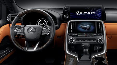 LEXUS - Sticlă hibridă de protecție Pixsel controlul climatizării LEXUS LX - 8.7“ 2021