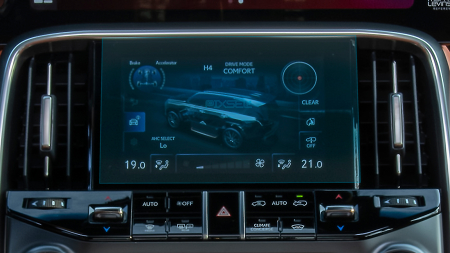 LEXUS - Sticlă hibridă de protecție Pixsel controlul climatizării LEXUS LX - 8.7“ 2021