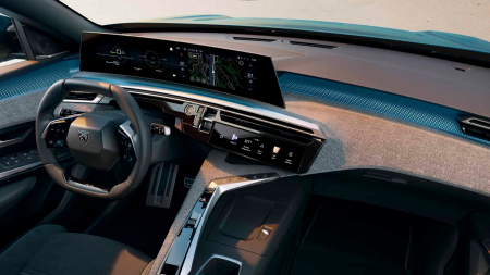 PEUGEOT - Sticlă hibridă de protecție Pixsel controlul climatizării PEUGEOT 3008 - 10.8“ 2024