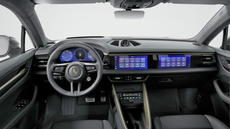 PORSCHE - Sticlă hibridă de protecție Pixsel controlul climatizării PORSCHE MACAN - 9“ 2024