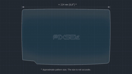 MULTIMEDIA SCREEN - Sticlă hibridă de protecție Pixsel monitor ALPINE iLX - 10.5“